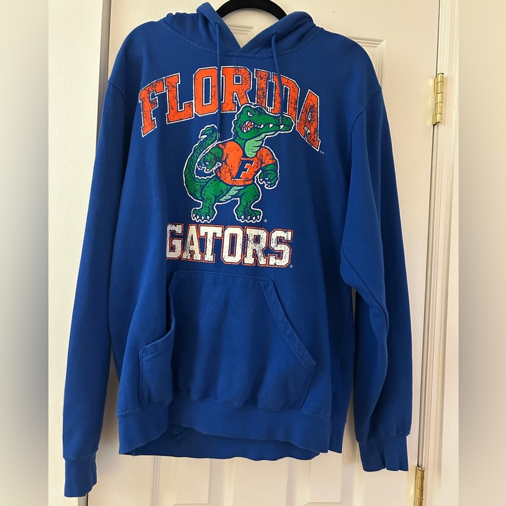 soffe Florida Gators Men’s Blue Hoodie Sweatshirt y2k vintage L